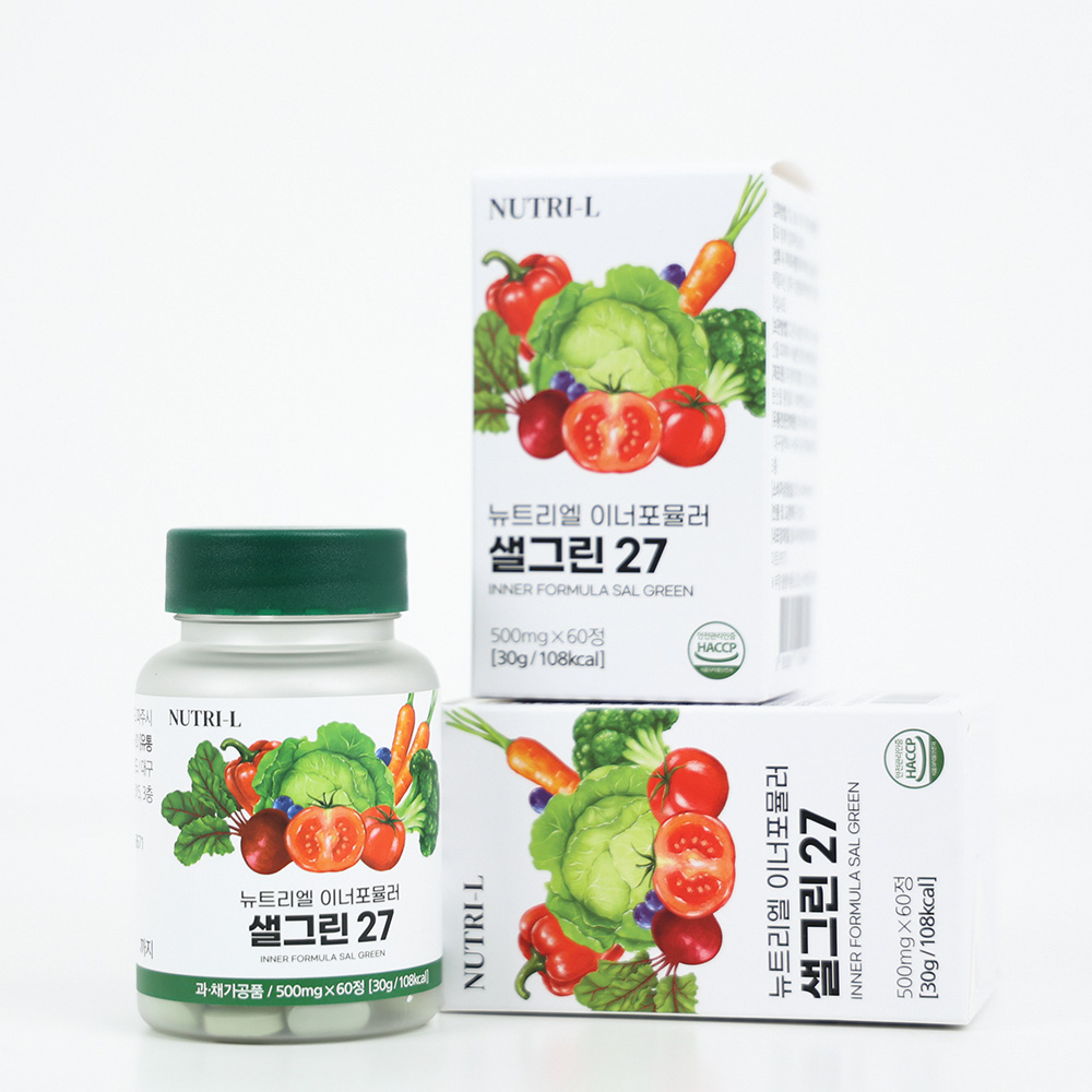 식이섬유 유산균 추천 장건강 뉴트리엘 샐그린27 장 건강 관리