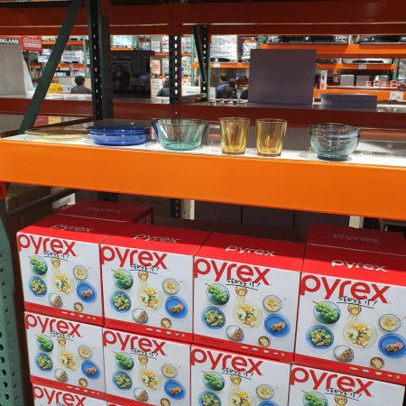 코스트코 파이렉스 컬러글라스 디너웨어 세트 8P