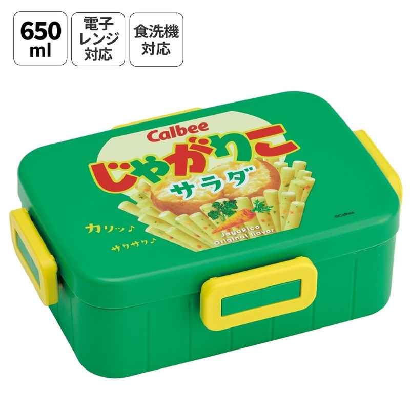 스케이터 가루비 자가리코 사라다맛 캐릭터 항균 4면락 런치박스 650ml YZFL7AG - 주방·식기 - 하카타몰