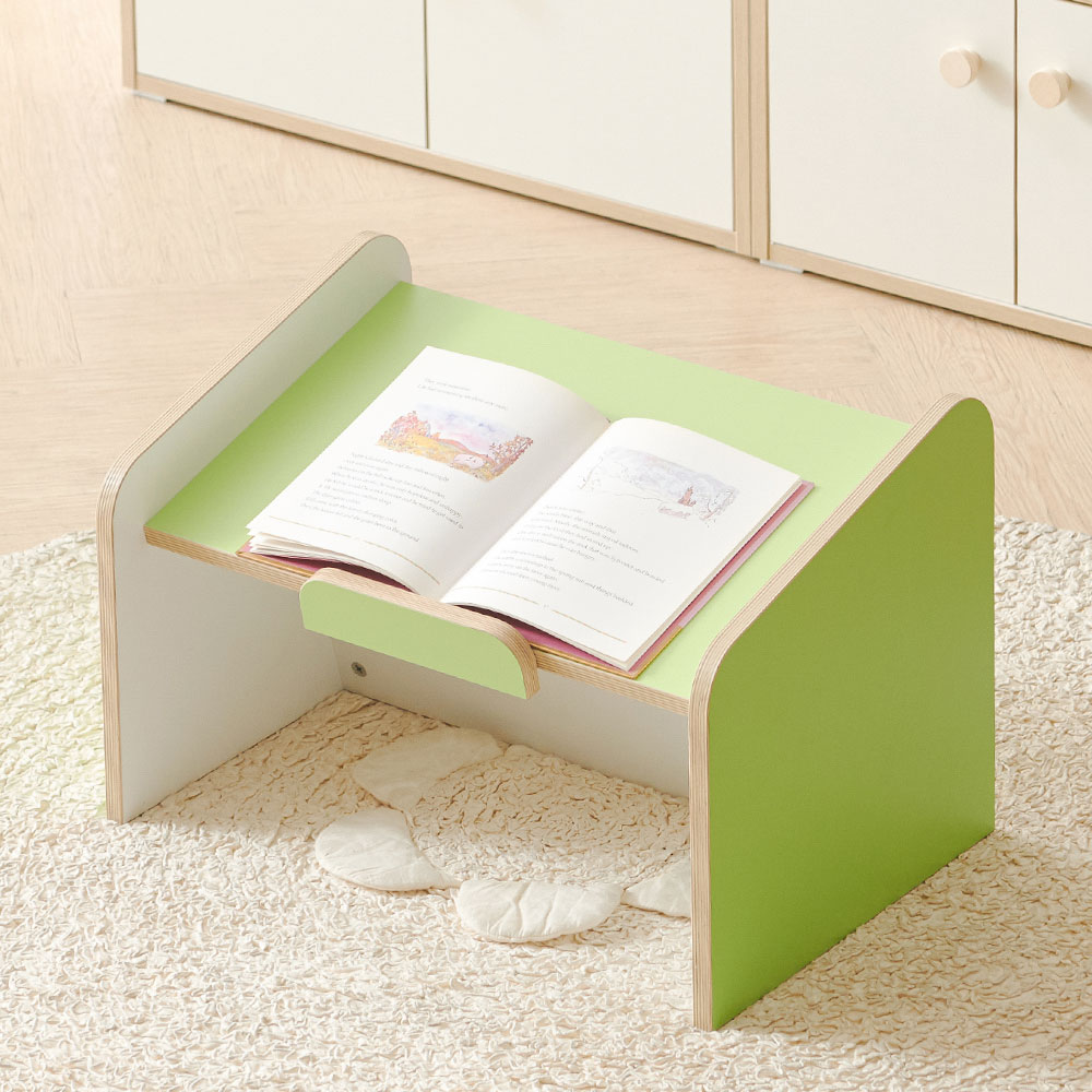 키미 유아 독서대 아기 북스탠드 책 받침대 거치대 키즈 어린이 테이블