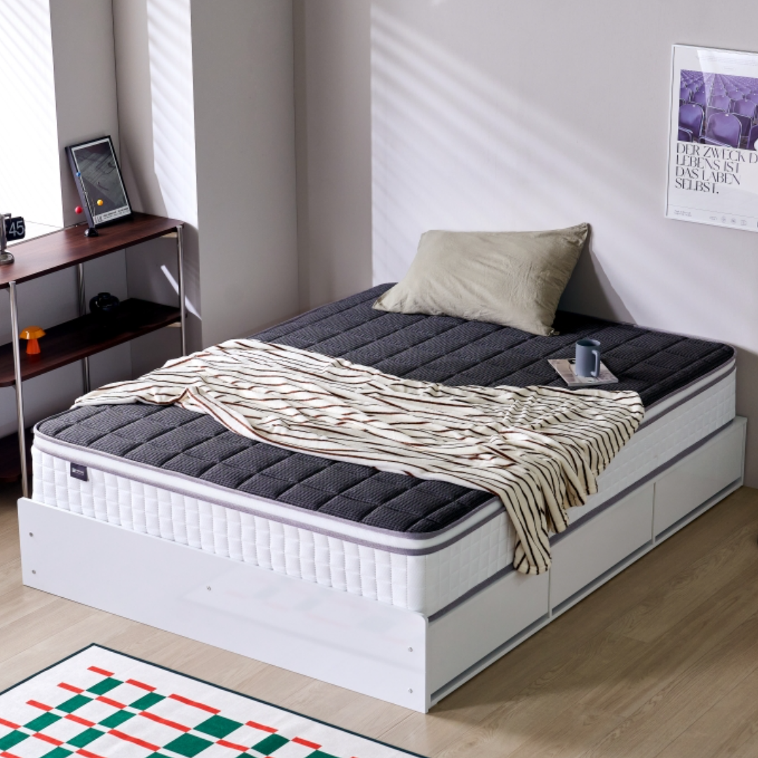 미성침대 하디 단단한 본넬스프링 침대 매트리스 슈퍼싱글 SS