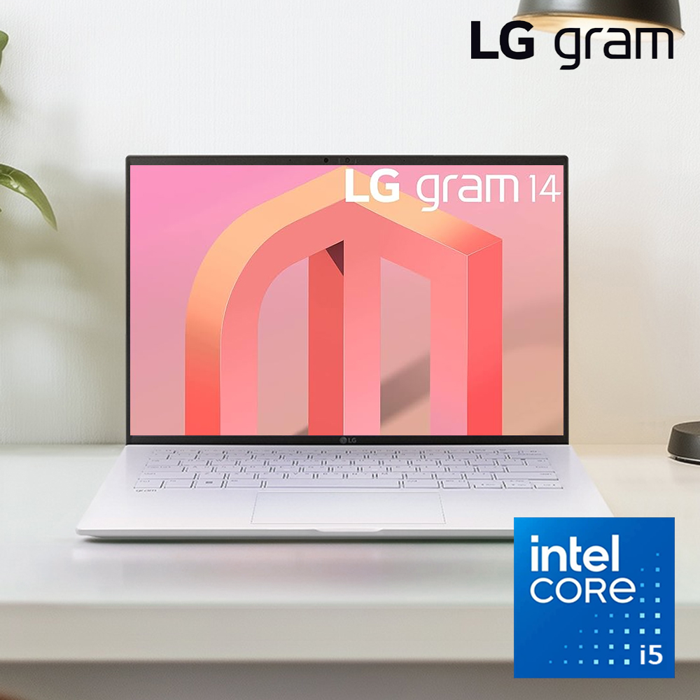 단순박스개봉 LG그램14 12세대 램 16G SSD 512G 윈도우11 프로 14Z90Q - 메인 이미지