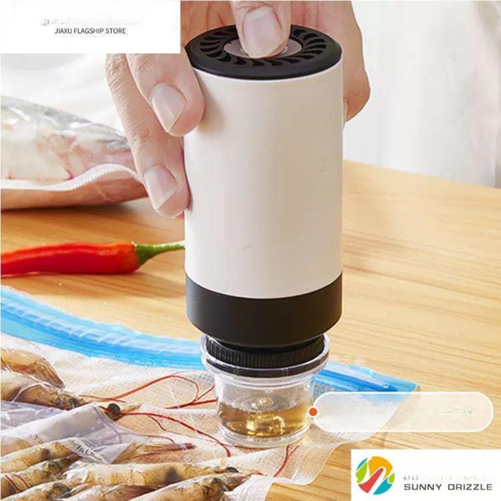 소형 가정용 진공 포장기 진공포장 진공팩 진공포장기계 진공압축기 K01 /밀크화이트