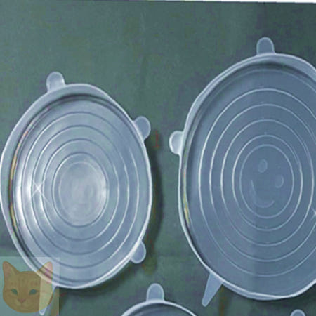 단풍마켓협력사 실리콘랩 6종 세트 만능실리콘뚜껑 반찬뚜껑