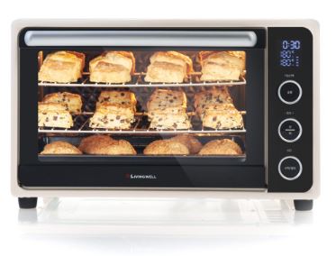 리빙웰 30L 컨벡션 디지털 전기오븐 상하열선 독립조절 베이킹 오븐 OV300A