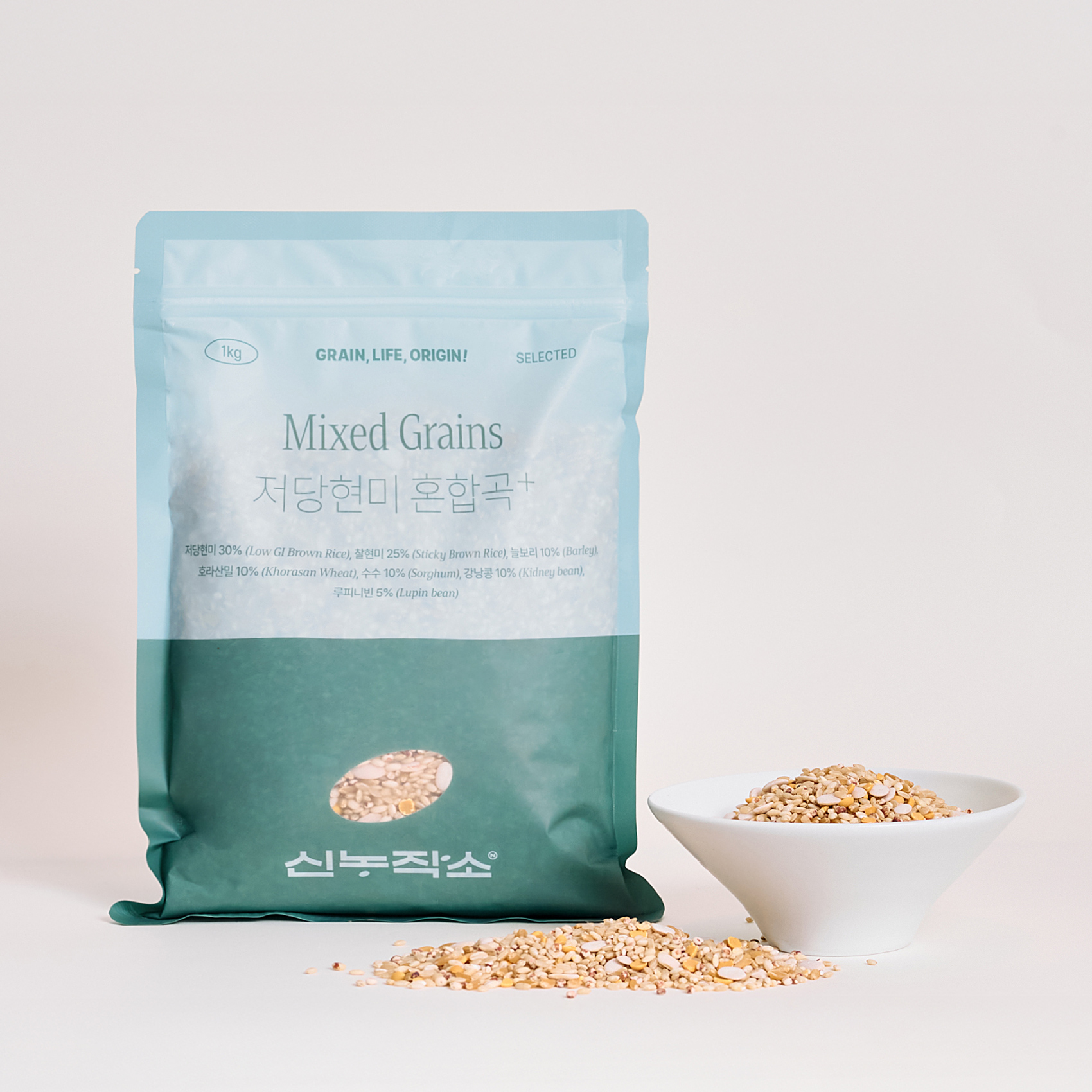 저당현미 혼합곡 1kg - 메인 이미지