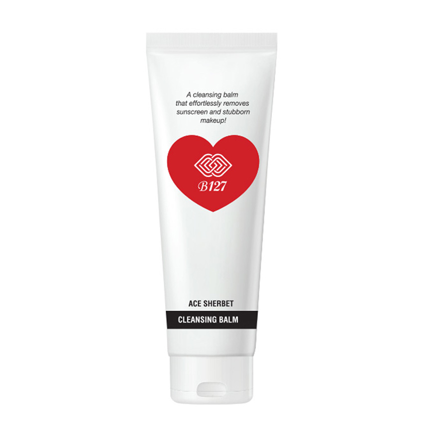 B127 클렌징밤 에이스 셔벗 오일 메이크업 깔끔 제거 자극없는 촉촉한 클렌징 100ml - 상세 이미지 2