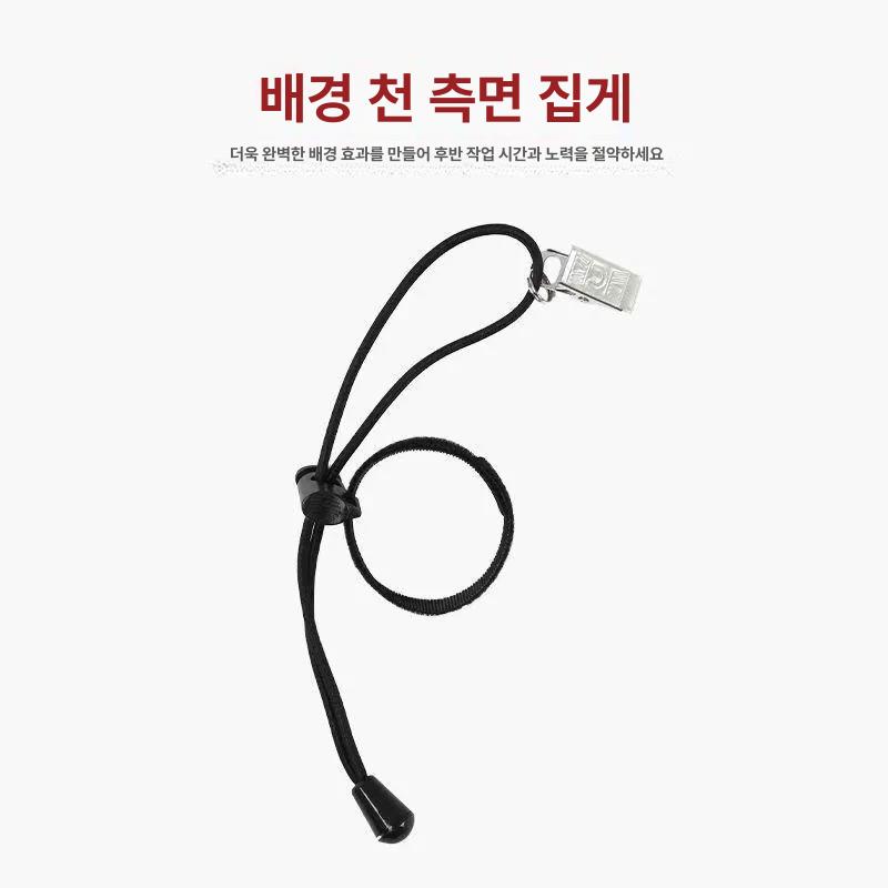 바지 밑단 고정 수선 원터치 클램프 집게 팬츠길이 기장 4개 세트 클립 포함 바지단 둘레 고정 - 상세 이미지 4