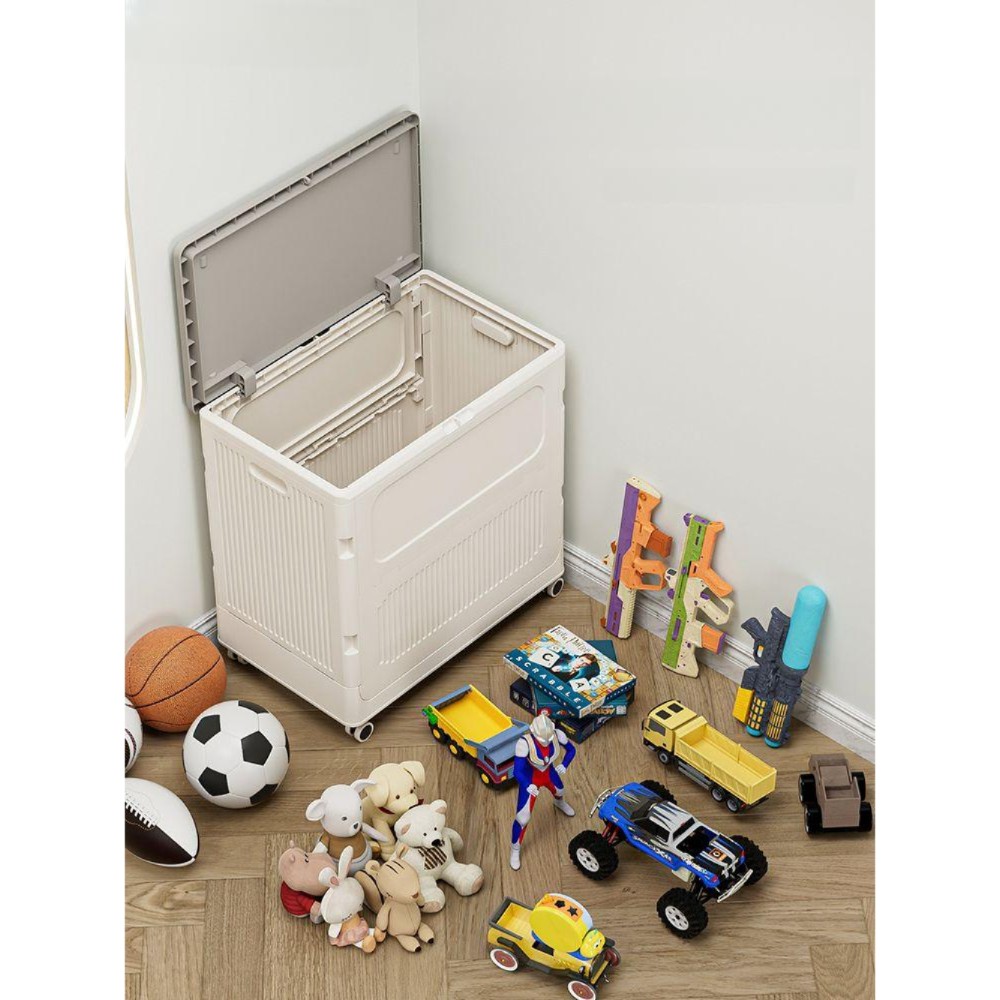 대용량 장난감 수납함 정리함 정리 수납 155L 대용량 단품 / 뚜껑 디자인