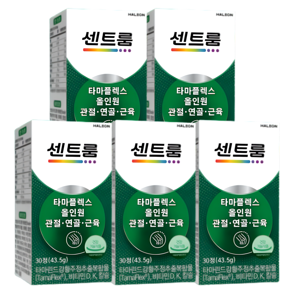 센트룸 타마플렉스 관절연골 올인원 근육 30정X5개