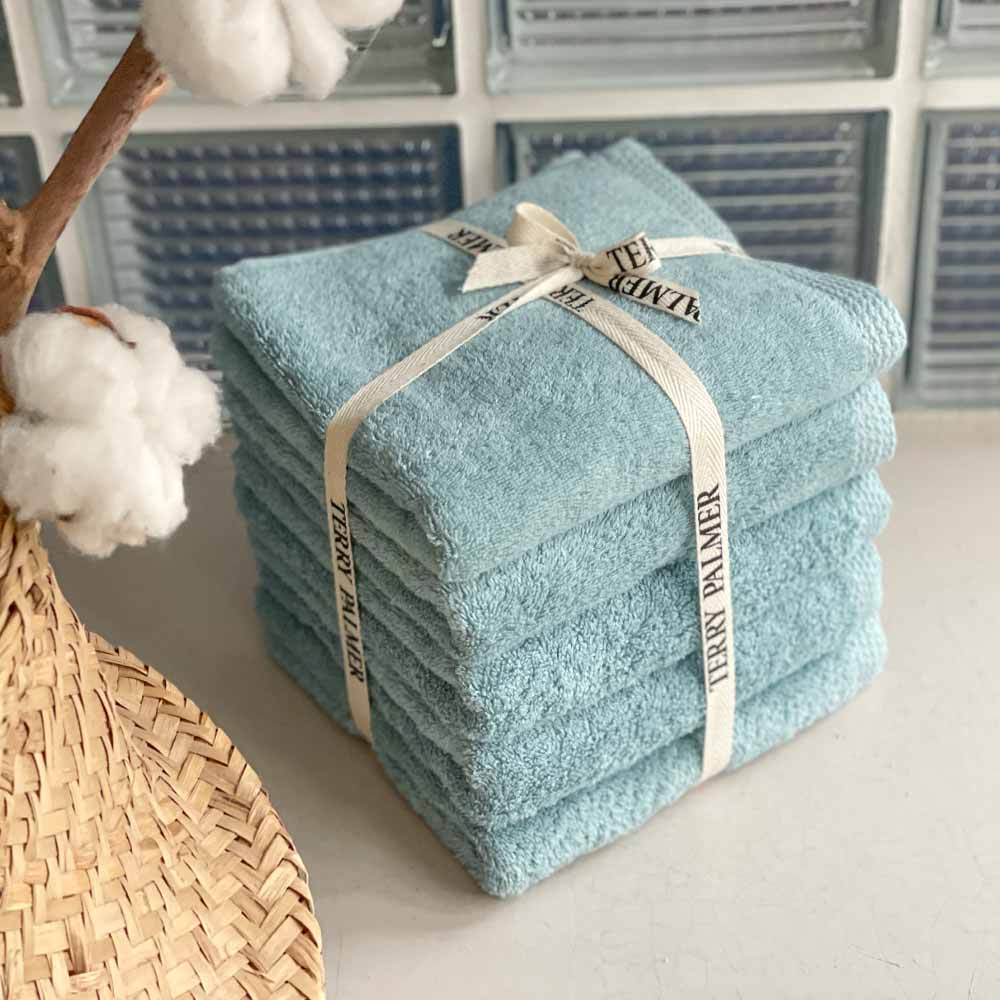 테리파머 고중량 200g 웨이브 호텔수건 10장 고급 수건 세면 목욕 페이스 타올 면 타월 상품 이미지