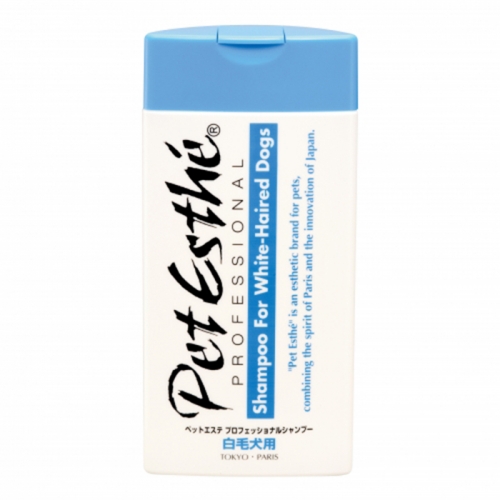 펫에스테 프로페셔널 강아지 샴푸 백모용 400ml - 상품 이미지