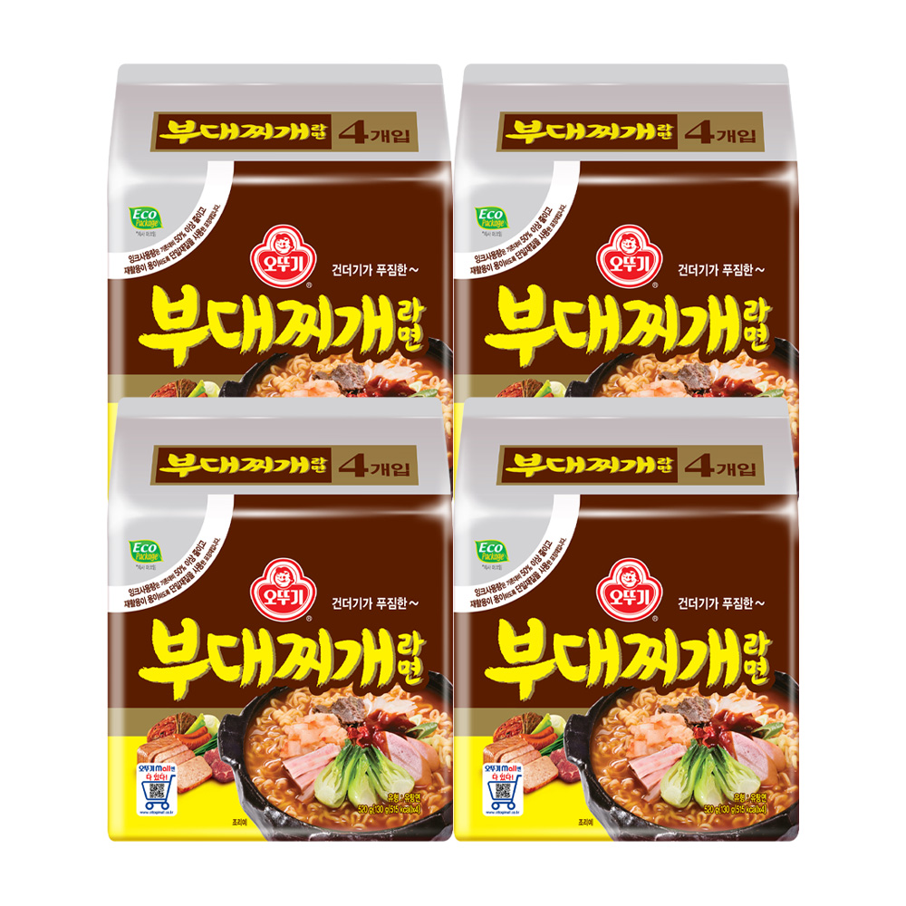 오뚜기 부대찌개라면 130g, 16개
