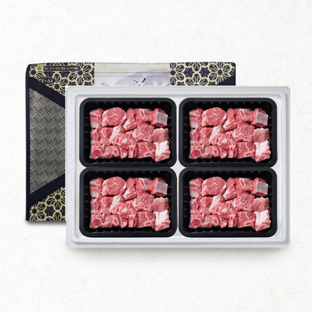 [농협안심한돈] 무항생제 한돈 찜갈비세트 2kg