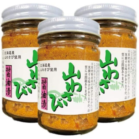[해외]마루시 오카다 와사비 간장 절임 90g 3개