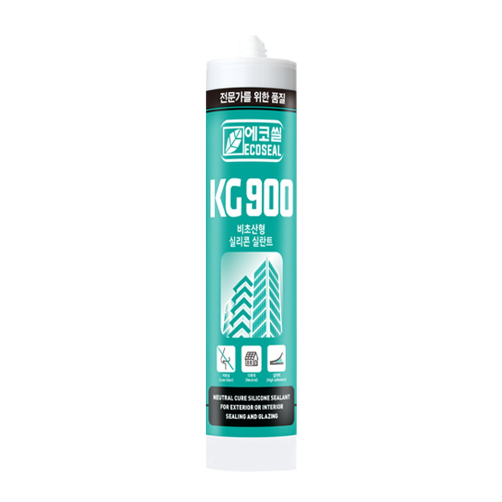 무초산 실리콘 실란트 에코실 KG900 반투명 270ml 수달코리아 - 상품 이미지