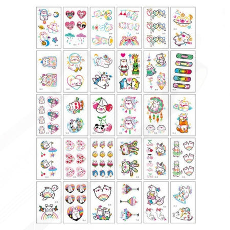 타투 타투스티커 타투판박이 헤나 패션문신스티커