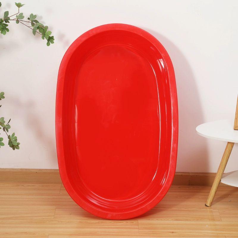 대야 대형 플라스틱 목욕 절임통 배추 물통 레드 95cmx58cmx19cm - 상품 이미지