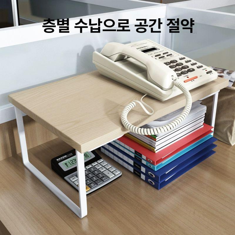 전화기선반 다용도 테이블 무타공 전화기다이 중형 40x30CM 내부 높이 22CM - 상세 이미지 2