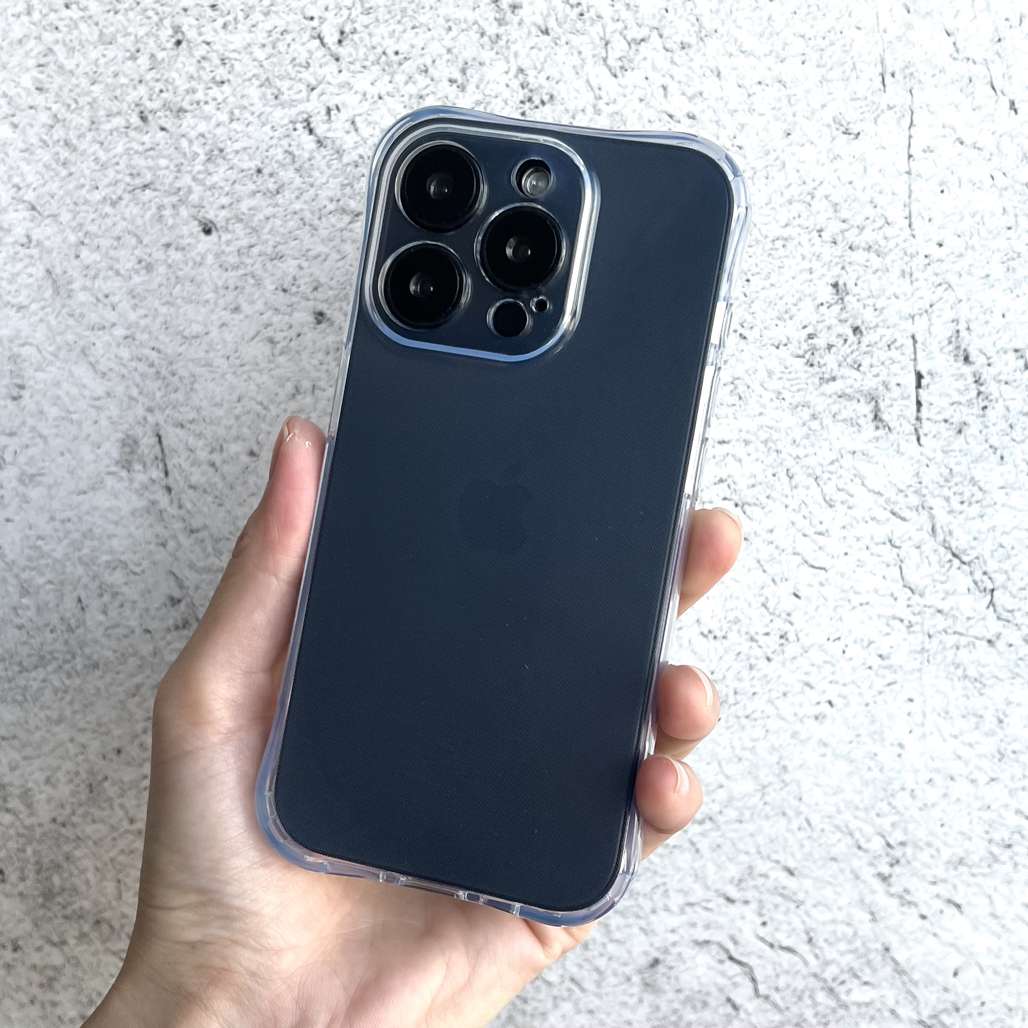 변색없는 젤리 범퍼 슬림 풀커버 카메라보호 투명, 아이폰14 - 상세 이미지 3