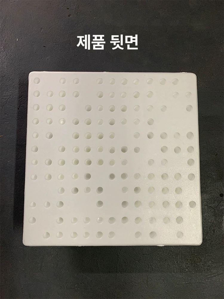 어쿠스틱디퓨저 음향판 보드 반사 음향 녹음 플레이트 정사각형 기둥형 화이트 - 상세 이미지 3