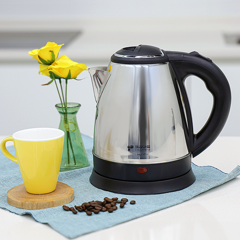 키친아트 전기주전자 전기포트 포트기 커피포트 무선 스텐 1.5L 제품 이미지