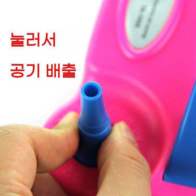 전기 풍선 에어 벌룬 노즐 듀얼 공기 펌프 주입기 글로브 기계 - 상세 이미지 3