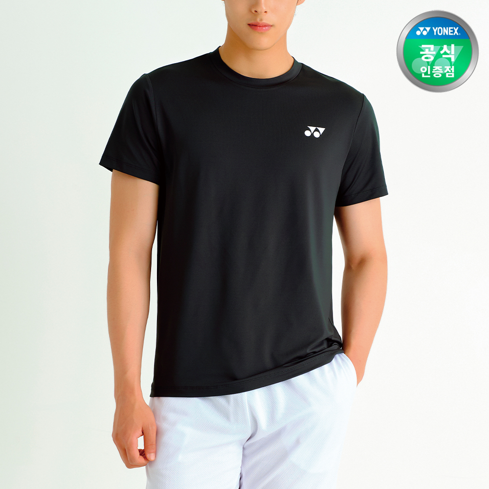 요넥스 259TR011M 배드민턴 레귤러핏 베이직 기능성 반팔 티셔츠 남성 이지웨어 - 상품 이미지