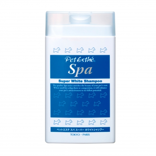 펫에스테 강아지 스파 슈퍼 화이트 백모용 샴푸 350ml - 상품 이미지