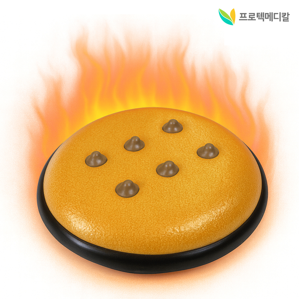 프로텍메디칼 충전식 돌 찜질기 포근하이 따뜸이 찜질 허리 어깨 복부 전기온열팩 - 상세 이미지 3
