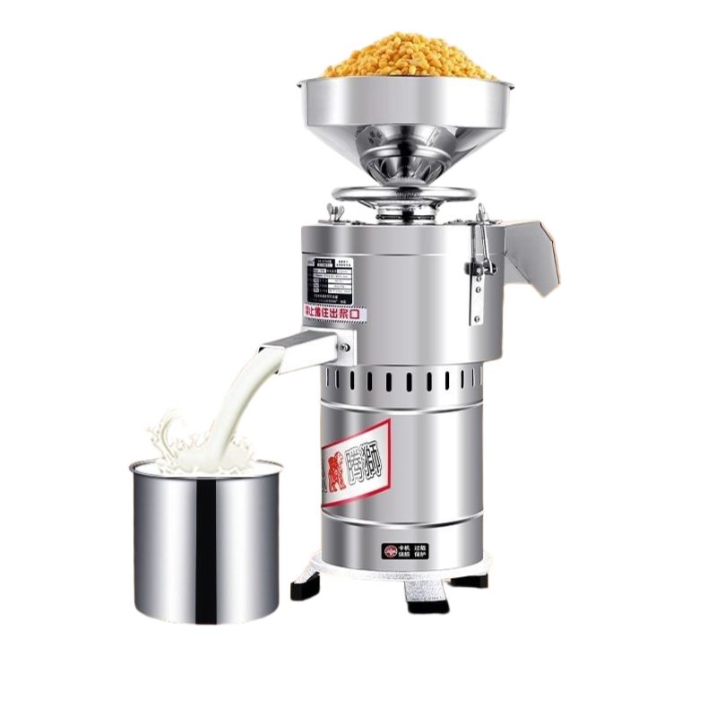 업소용 두유 제조기 대용량 콩물 메이커 전기 맷돌 130 슬러지 집중 배출형