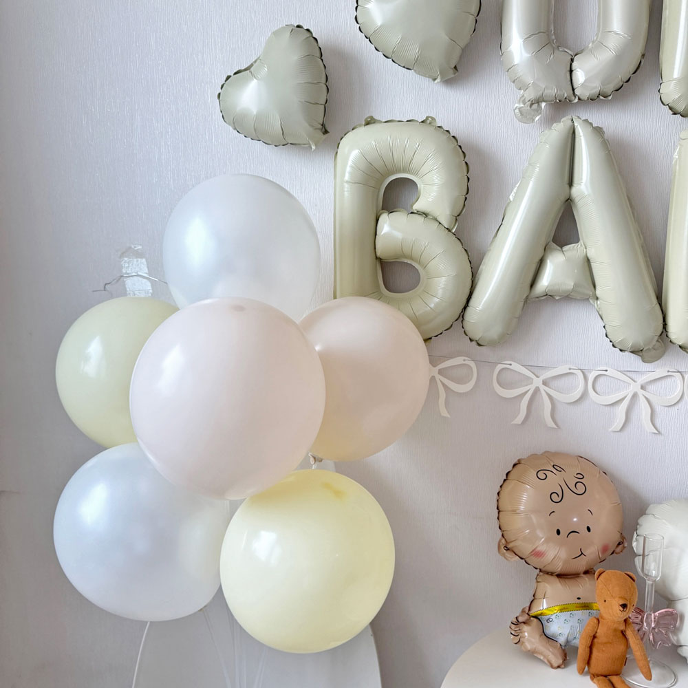 베이비샤워풍선 세트 가랜드 젠더리빌 만삭촬영소품