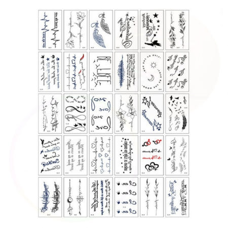 타투 타투스티커 타투판박이 헤나 패션타투 문신스티커