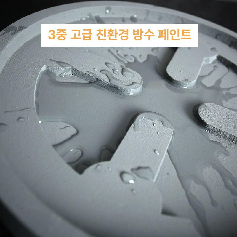 화분물받이 받침대 대형 삽목상자 원형 둥근 정원용 내경 30cm 홈 호스 배수형+1m - 상세 이미지 3