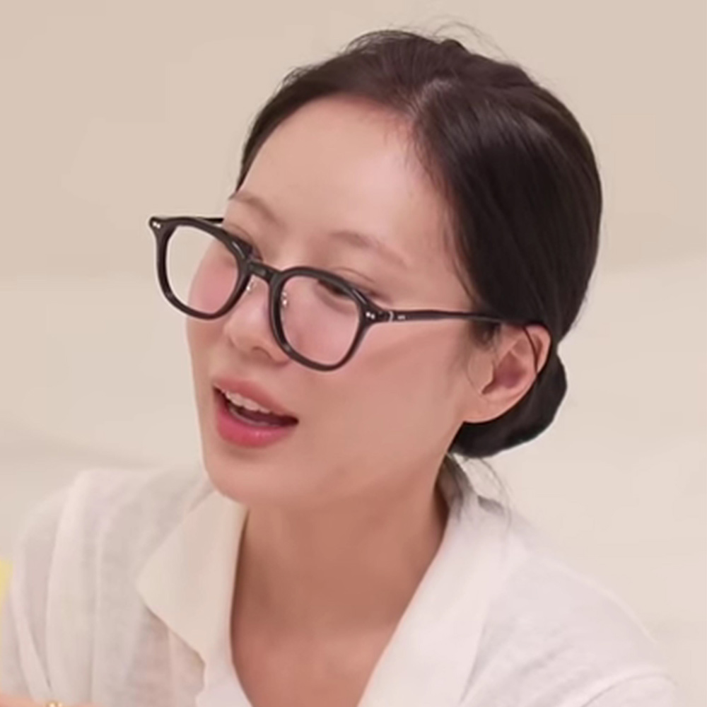 로렌스폴 쿠버01 C01 블랙 코받침 있는 가벼운 뿔테 안경