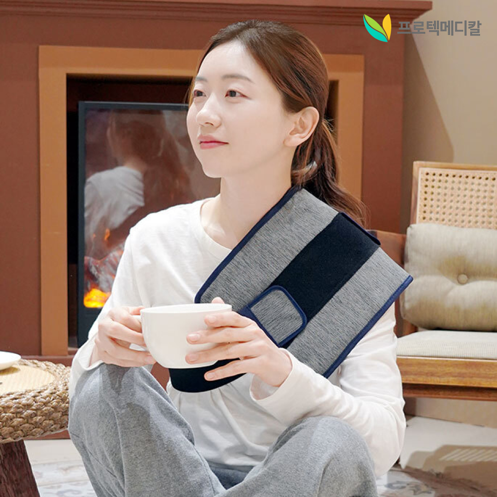 국산 프로텍메디칼 모아온 찜질기 다용도형 PR-HP05 어깨 팔꿈치 무릎 팔목 전기 온열찜질팩 - 상세 이미지 4