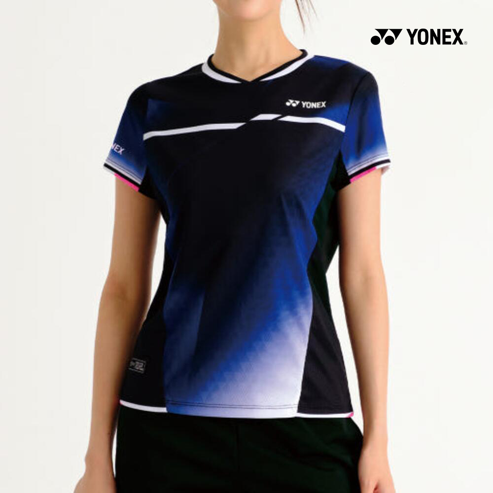 요넥스 253TS020F 배드민턴 반팔티 게임웨어 경기복 상의 여성 배드민턴복 - 상품 이미지