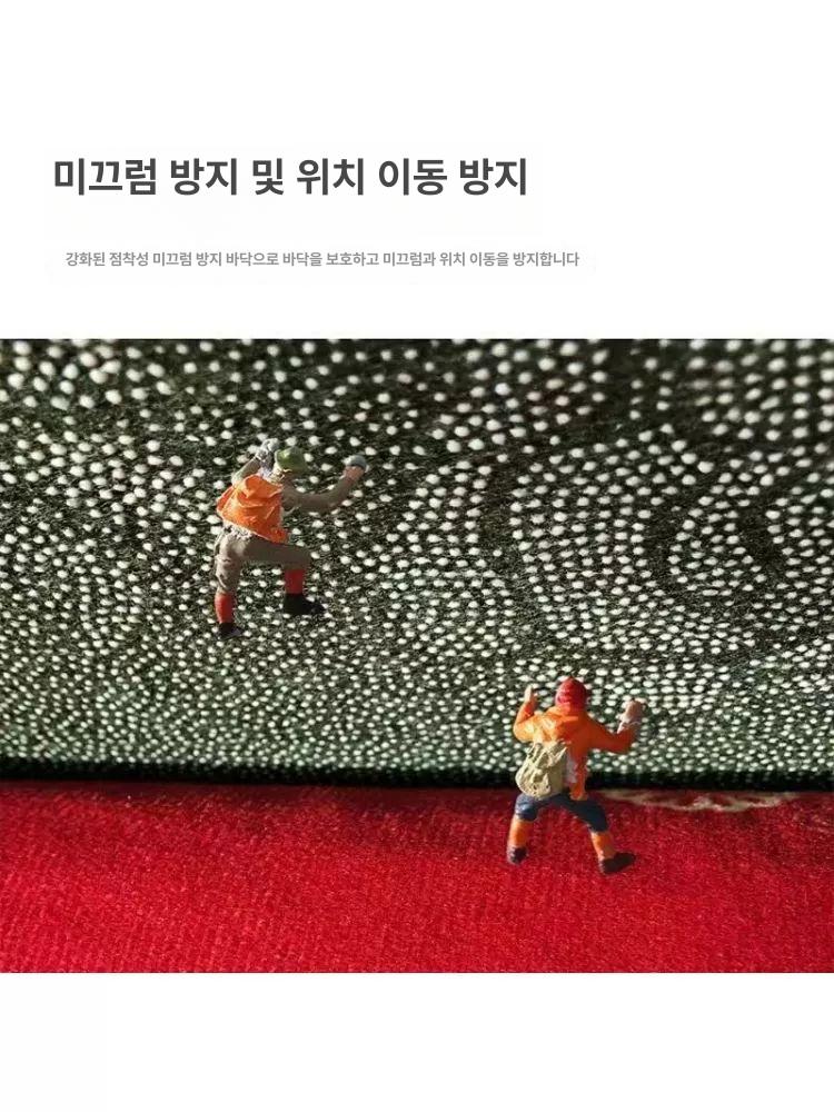 피아노건반모양 발매트 피아노 출입구 고양이 깔개 홈데코 30x50cm 수트리크론 10641B - 상세 이미지 4