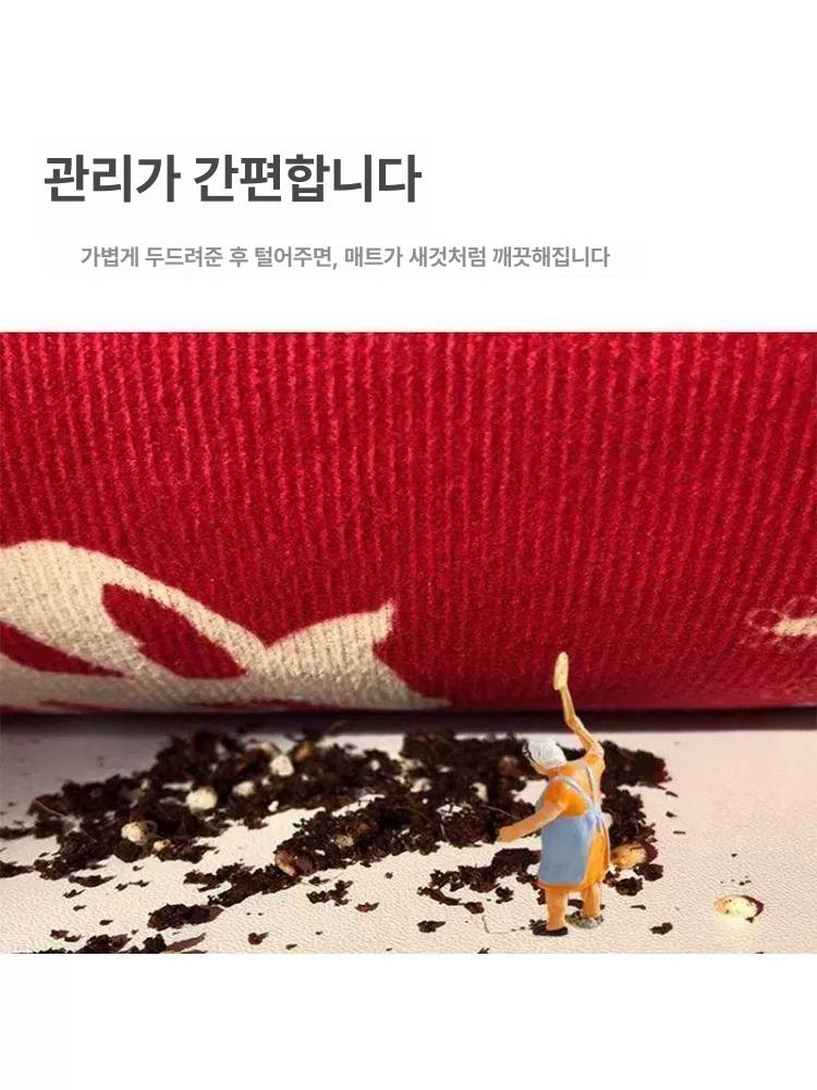 피아노건반모양 발매트 피아노 출입구 고양이 깔개 홈데코 30x50cm 수트리크론 10641B - 상세 이미지 3