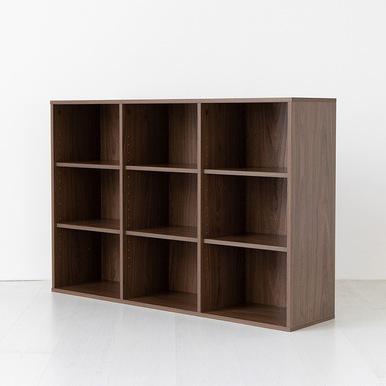 숄리드 책장 3x3 BC663 1190x295x800mm, 3단, 브라운 3058.4313 - 상세 이미지 2