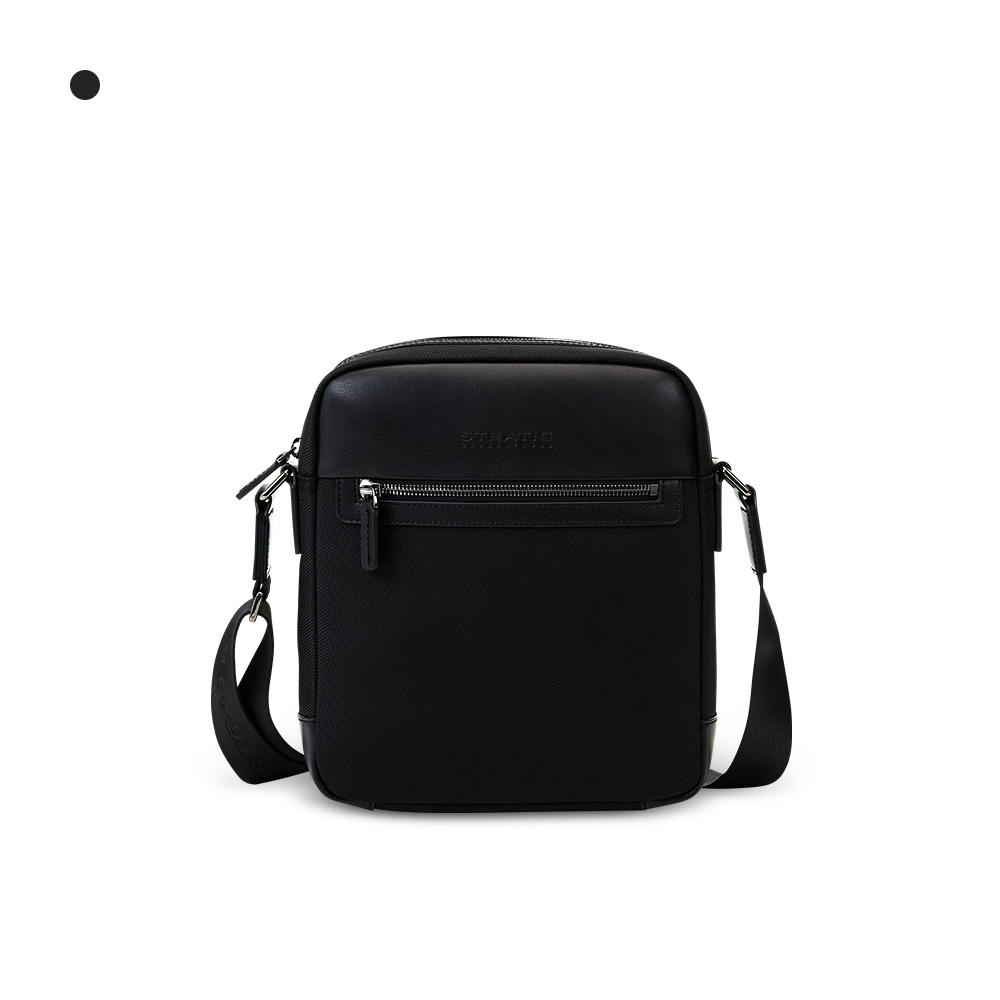 스텔라 고급 남자 크로스백 블랙 남성 데일리 캐쥬얼 여행용가벼운 가방