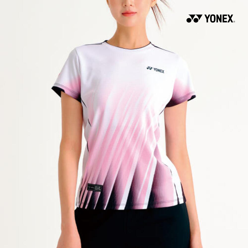 요넥스 253TS018F 배드민턴 반팔티 게임웨어 경기복 상의 여성 배드민턴복 - 상품 이미지