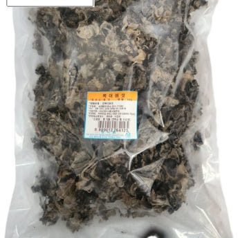 명식품본사 마른목이버섯 대포장 가정용 업소용 식당식자재용 도매가 1kg, 1개 - 상세 이미지 3