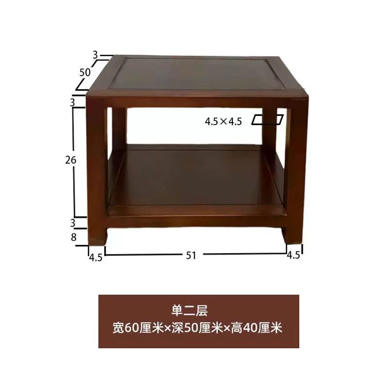 원목오디오랙 오디오장 거치대 거실 호두 이동식 장비 2층 단일 캐비닛 오크 순수 원목 A - 상세 이미지 3