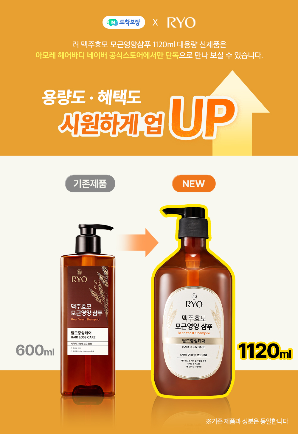 RYO Brewer's Yeast Hair Loss Care Cooling Shampoo - description 1
