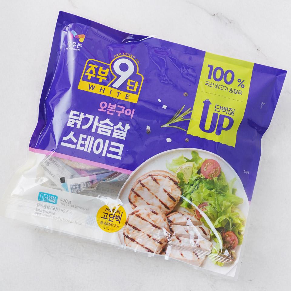 메가마트 목우촌 주부9단 오븐구이 닭가슴살스테이크 420g - 상세 이미지 2