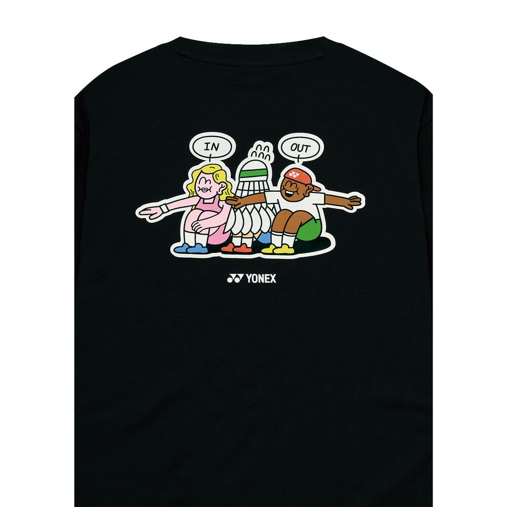 요넥스 253TS042U 반팔티 배드민턴 의류 티셔츠 오버핏 운동복 상의 배드민턴복 - 상세 이미지 5