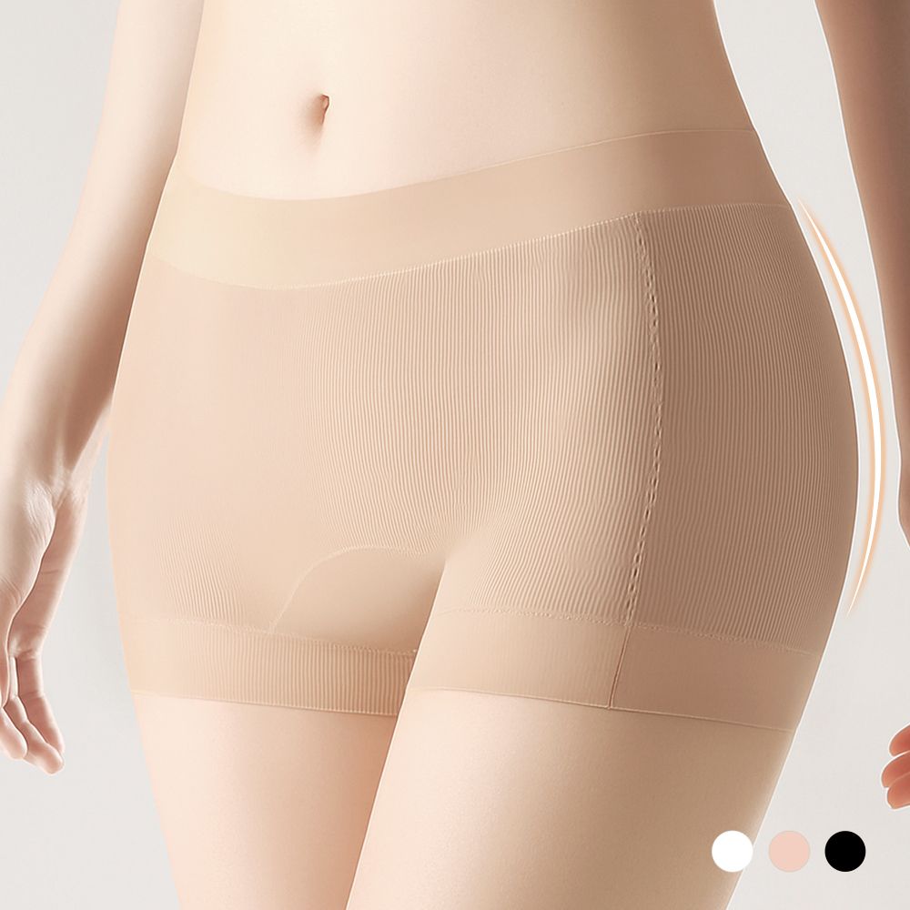 여성 사각 팬티 드로즈 네모 심리스 노라인 위생 햄팬티 3매