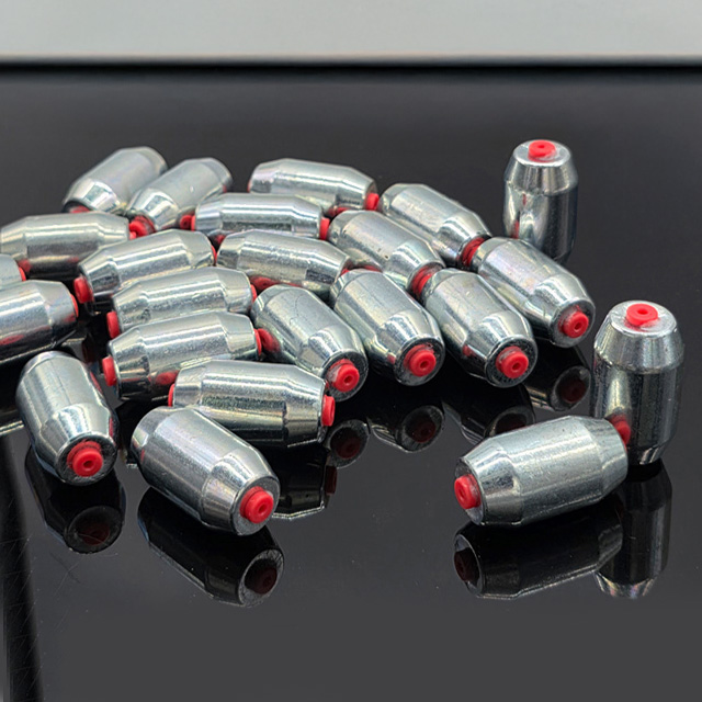 강추 유동식 구멍추 구멍봉돌 다운샷 선상 쭈꾸미 원투 바다 민물 봉돌 8호~30호 - 상품 이미지