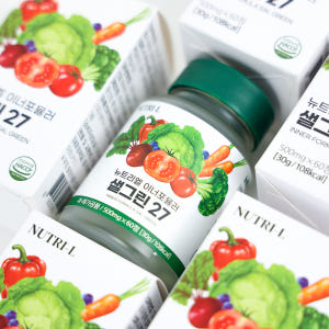 뉴트리엘 샐그린27 식이섬유 유산균 장건강 식전야채 식단관리 영양제 60... 맛있게 먹은 솔직 후기 - 상품 이미지 4